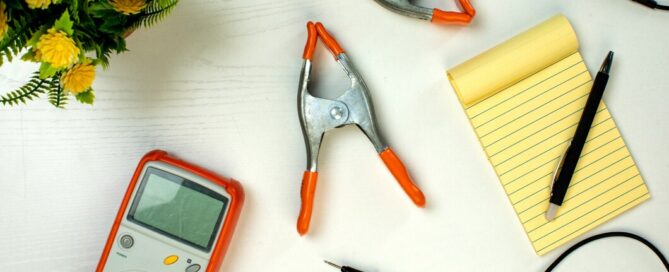 Electrical Troubleshooting Guide - Electrical troubleshooting tools and notepad ready for a Prescott Valley electrician from Assurance Electrical