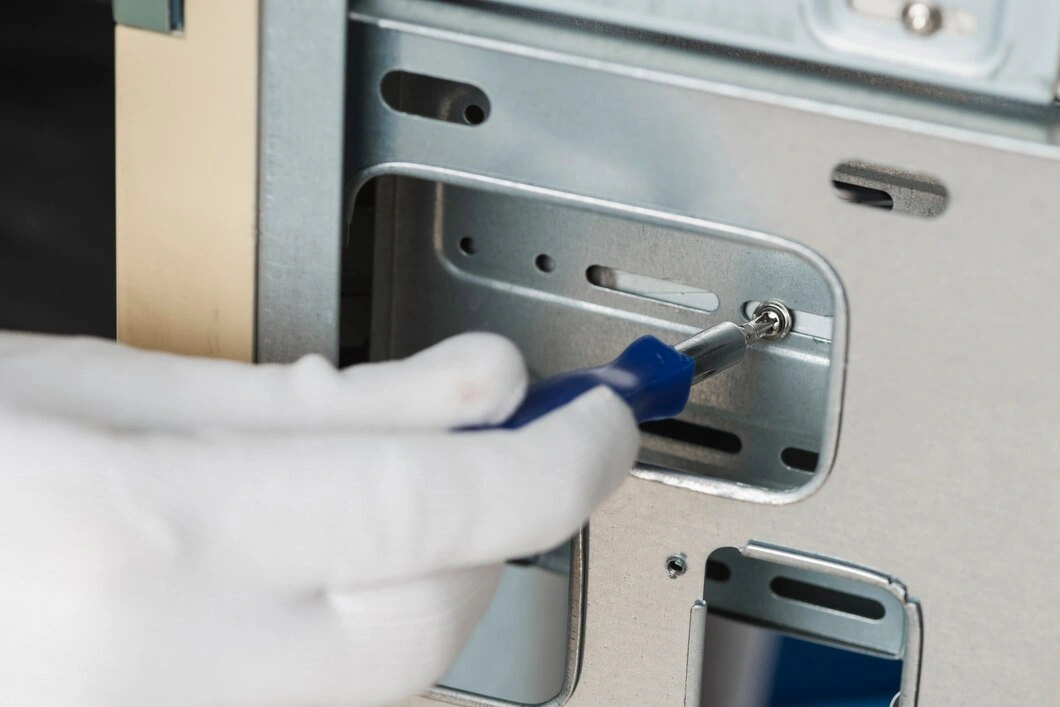 Prescott Valley electrician from Assurance Electrical replacing a residential electrical panel