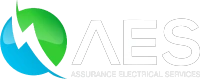 AES-Logo white